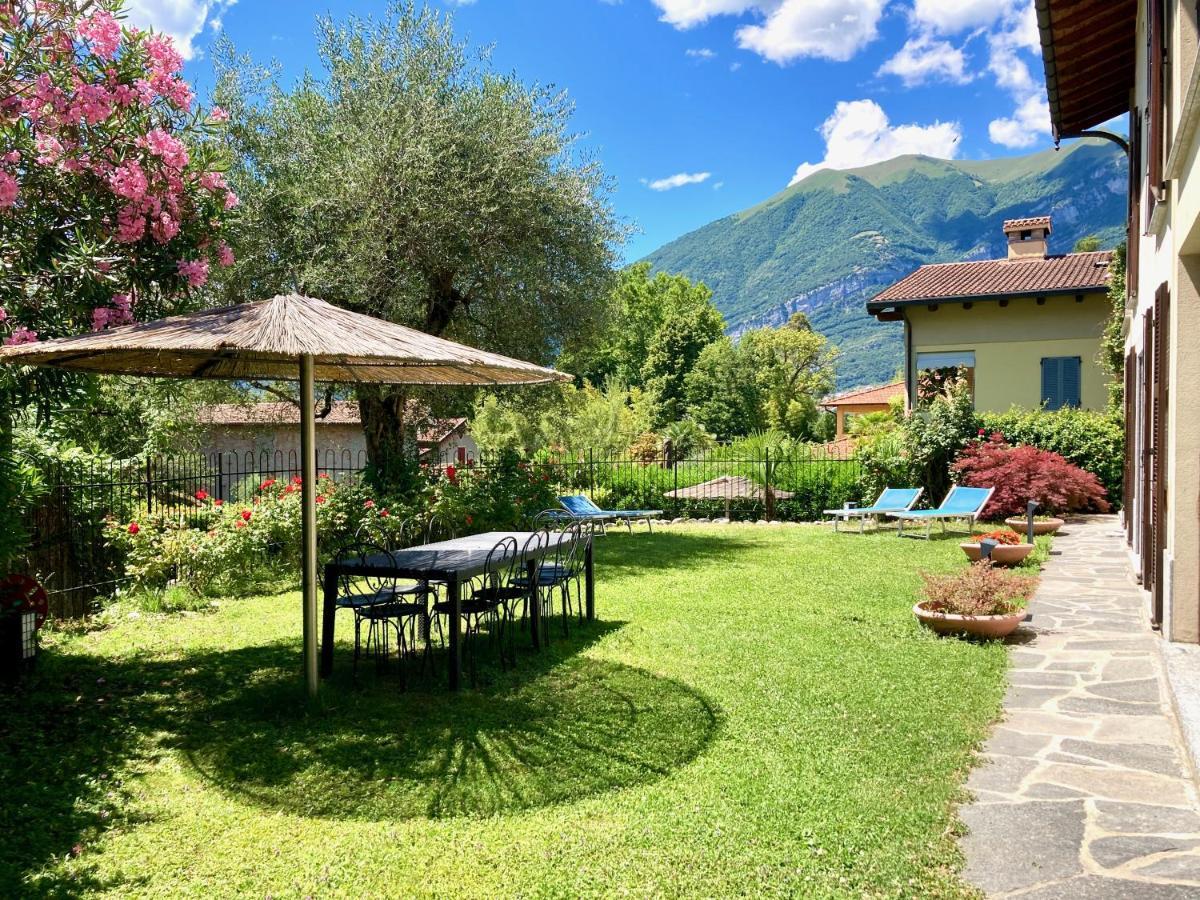 Casa Lory With Private Garden Apartment Cadenabbia Bagian luar foto